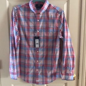 SOLD!!  Vineyard Vines slim fit Murray shirt plaid